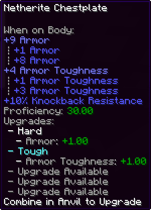 Gear Upgrades screenshot