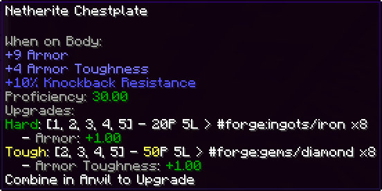 Gear Upgrades screenshot