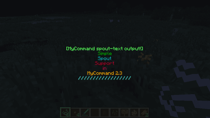 MyCommand screenshot