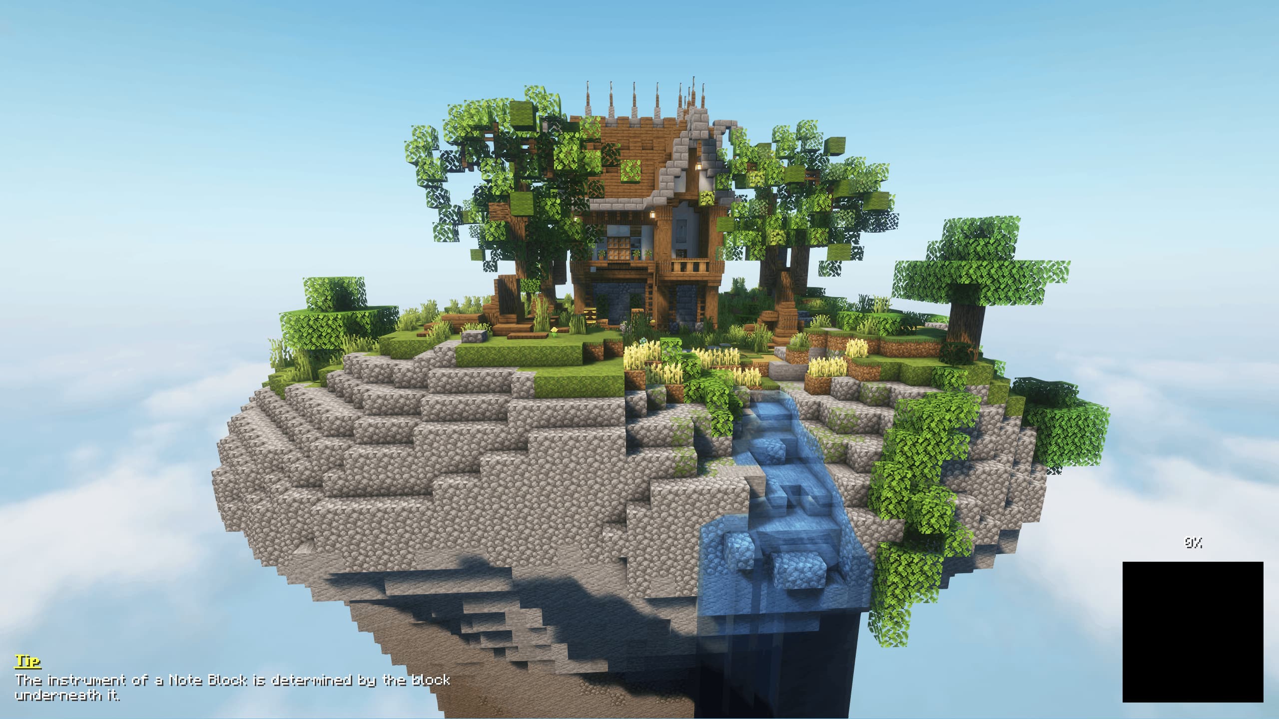 Loading Backgrounds - Floating Islands screenshot