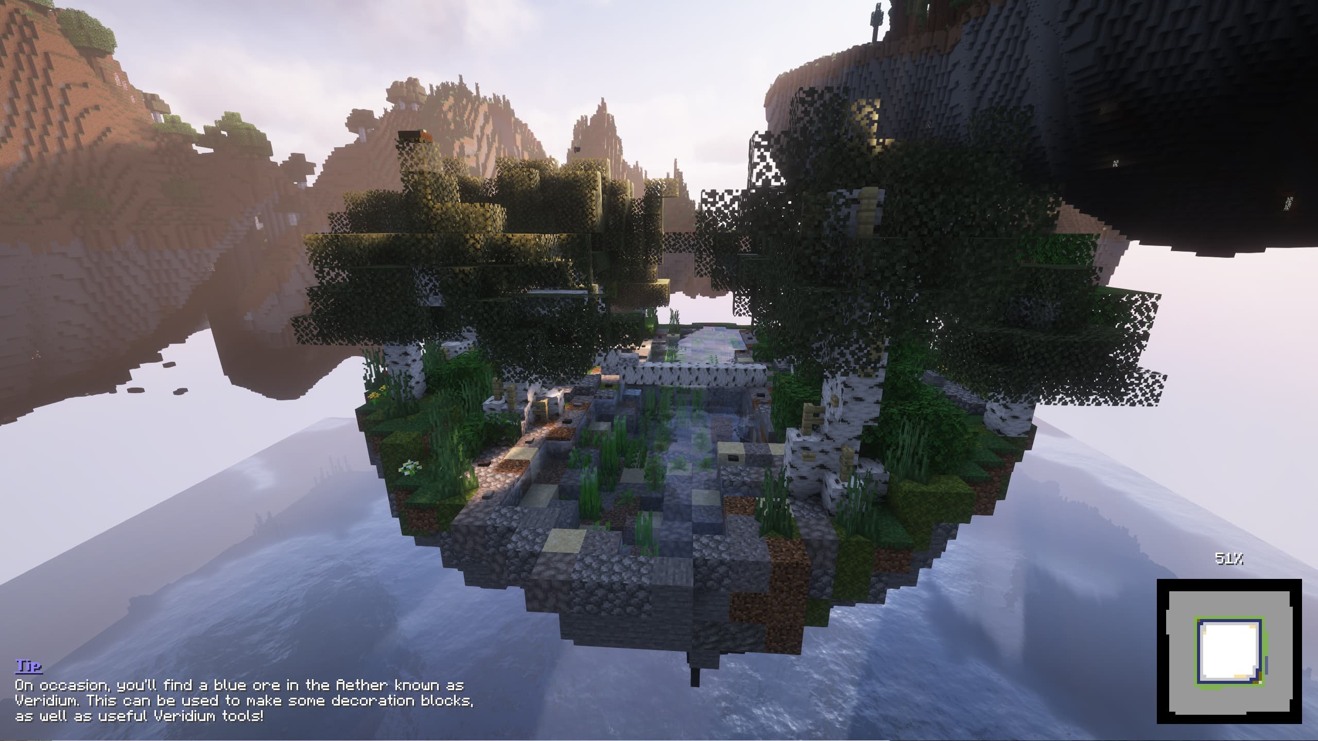Loading Backgrounds - Floating Islands screenshot