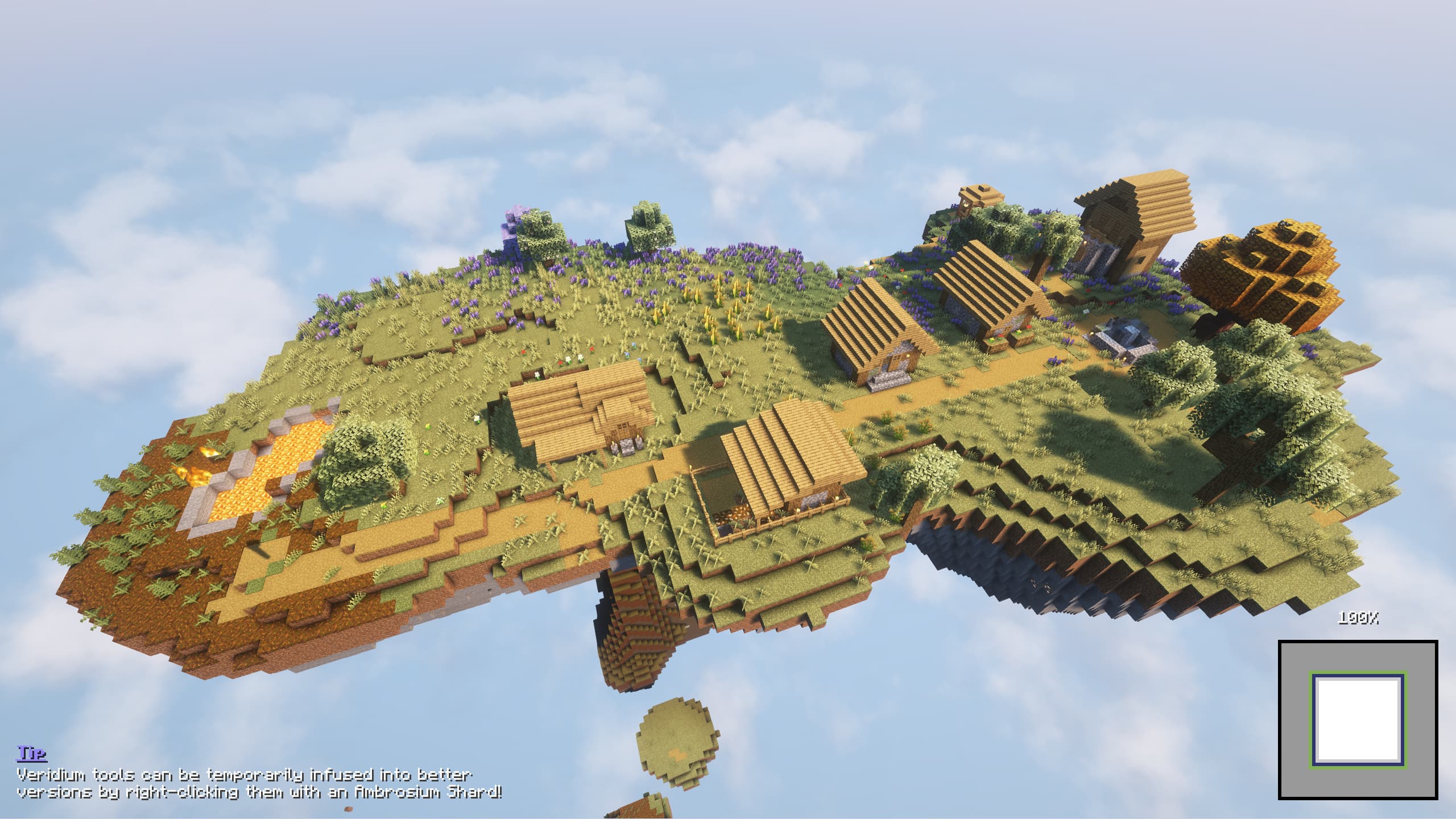 Loading Backgrounds - Floating Islands screenshot