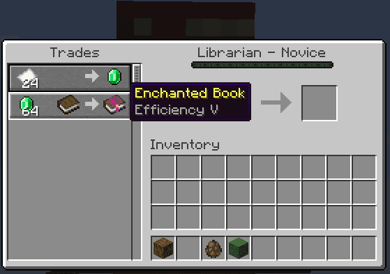 Villager Trade Reroll screenshot
