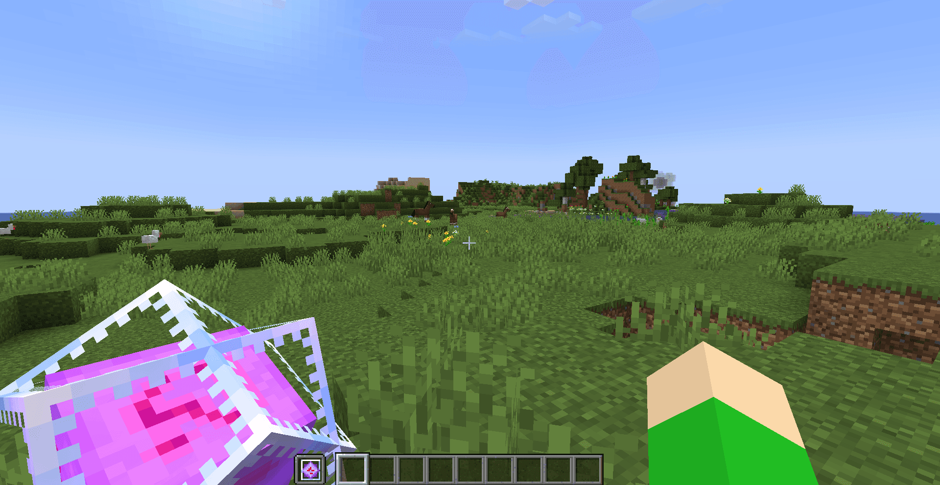 Banana's 3D End Crystal screenshot