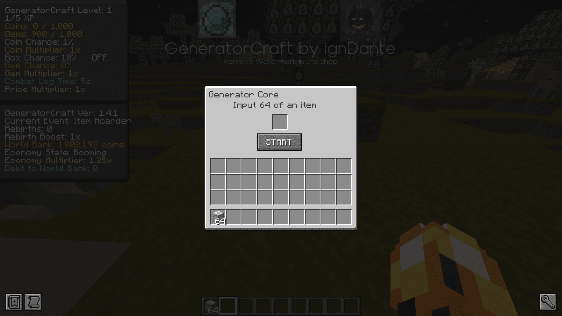 GeneratorCraft - Lootboxes, Gambling, RNG, Economy screenshot