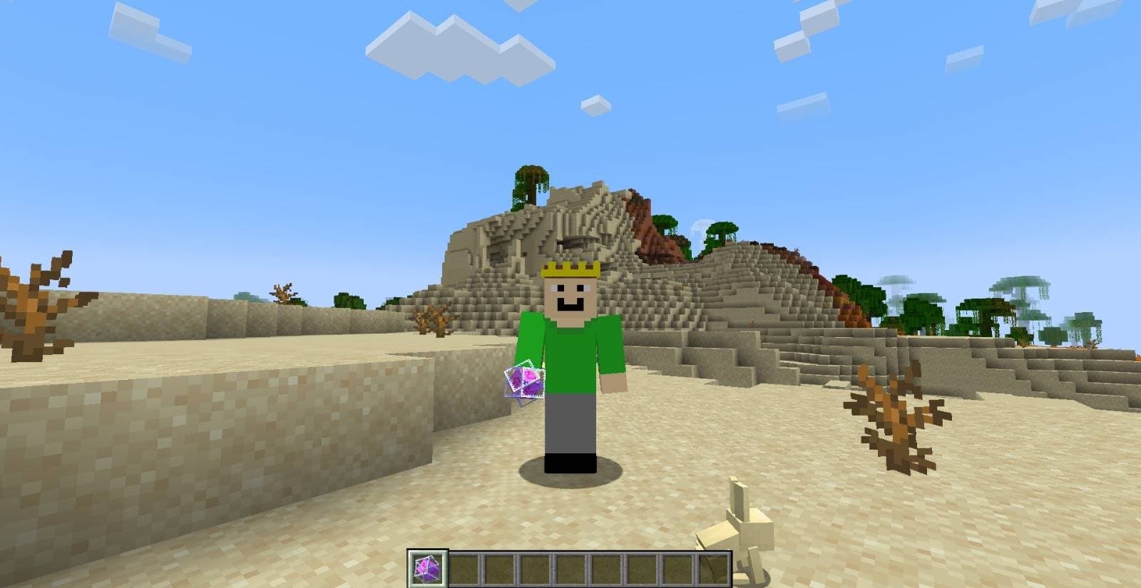 Banana's 3D End Crystal screenshot