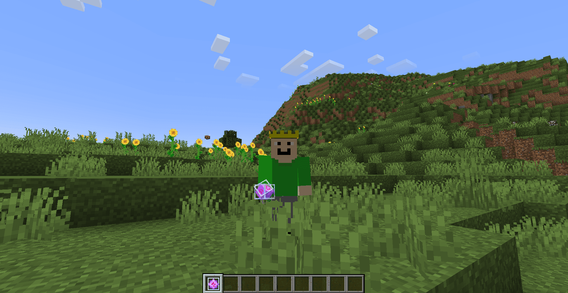 Banana's 3D End Crystal screenshot