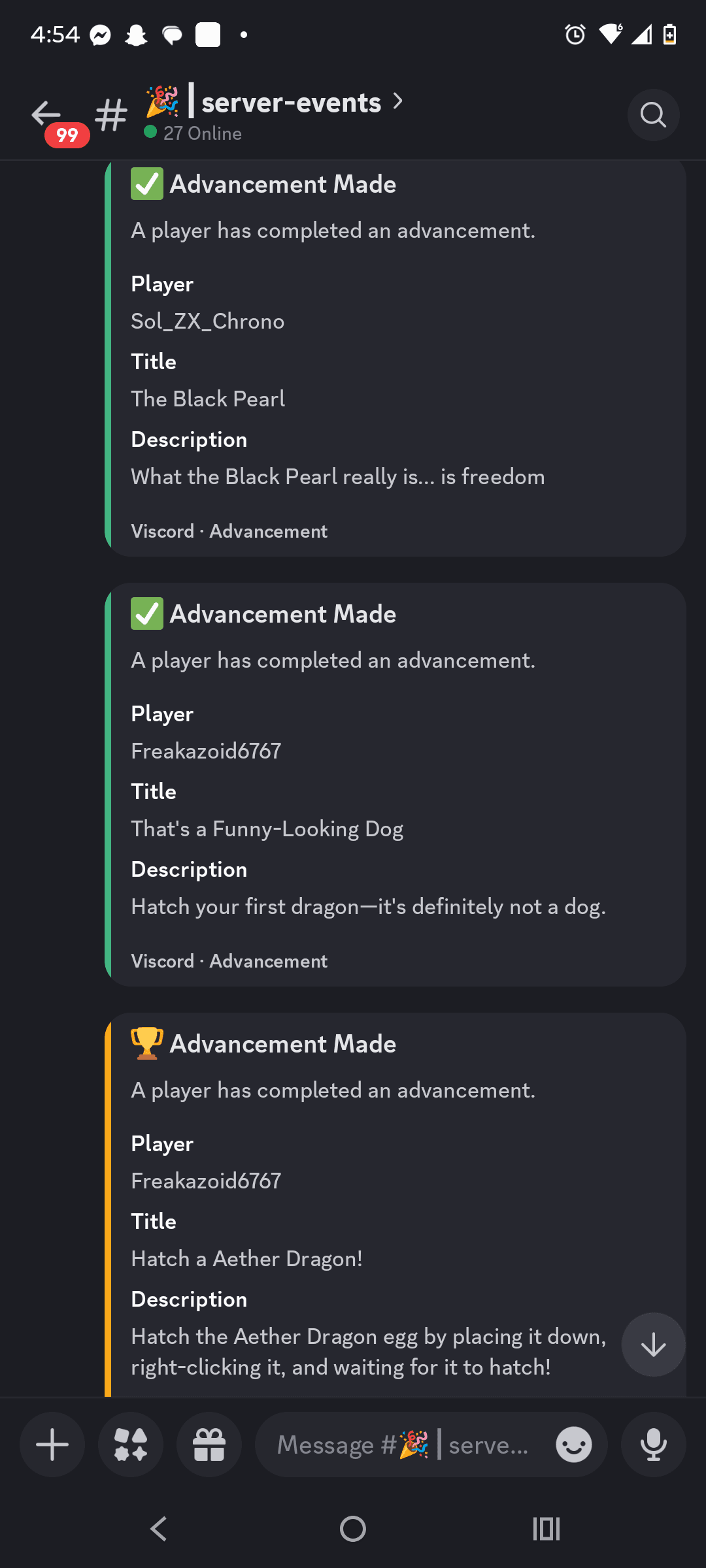 Viscord  - Discord/Fluxer Server to Server screenshot