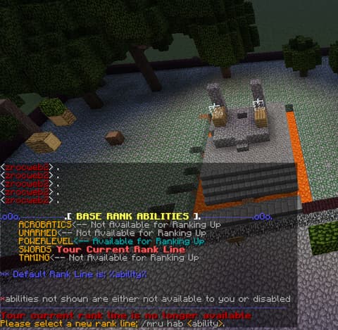 McMMO Rank UP screenshot