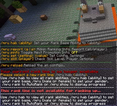 McMMO Rank UP screenshot