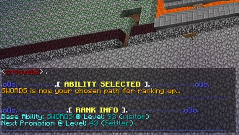 McMMO Rank UP screenshot