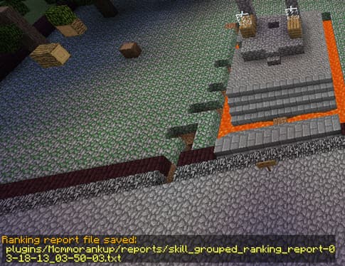 McMMO Rank UP screenshot