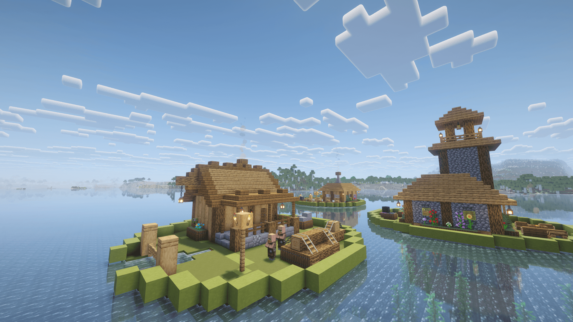 Ocean Lily Pad Village screenshot