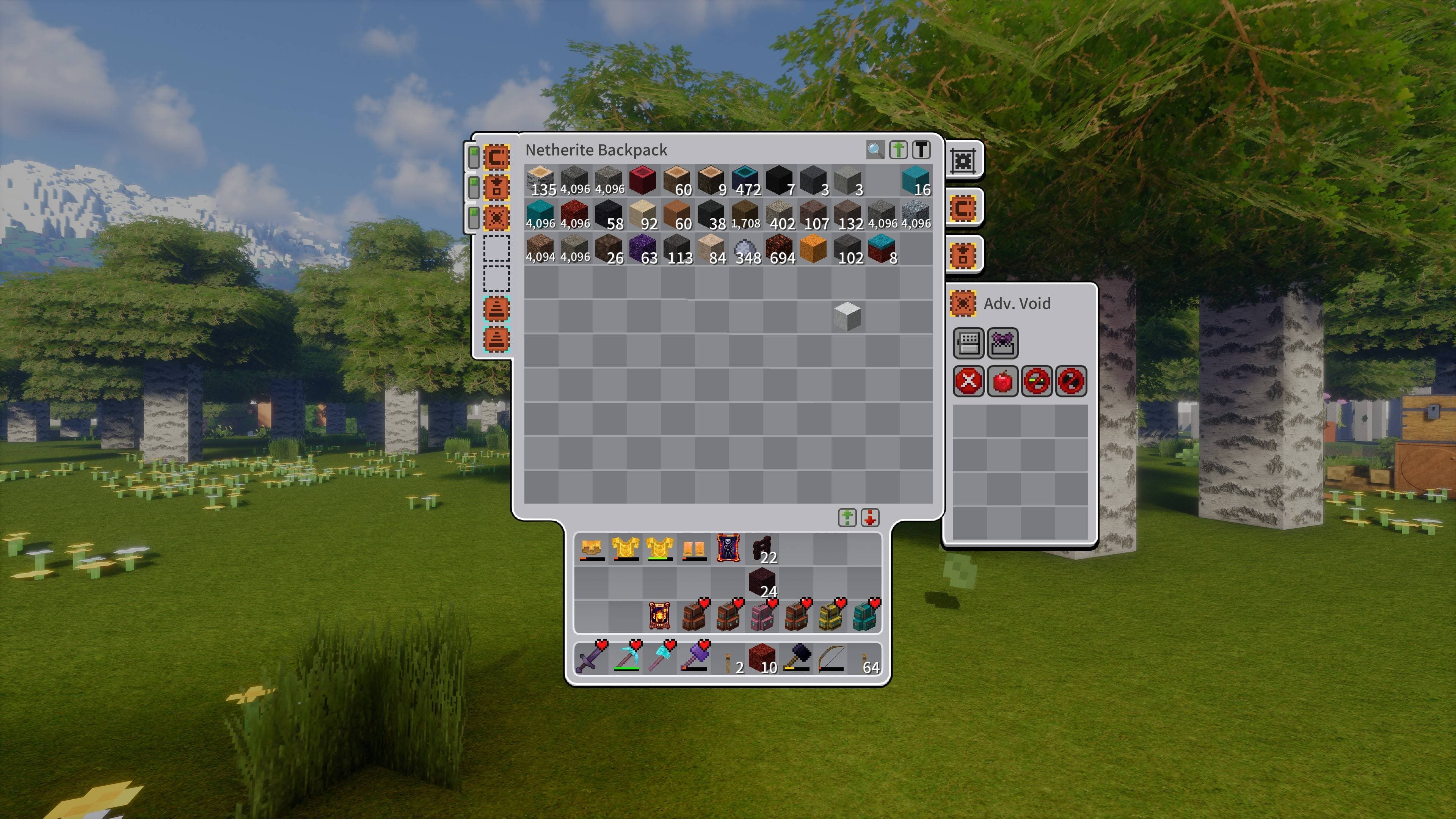 Better GUI For Sophisticated Backpacks screenshot