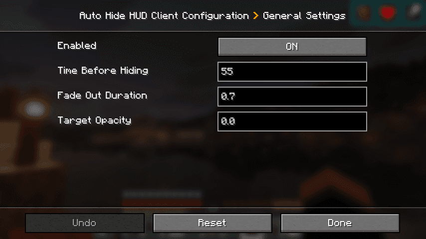 Auto Hide HUD screenshot