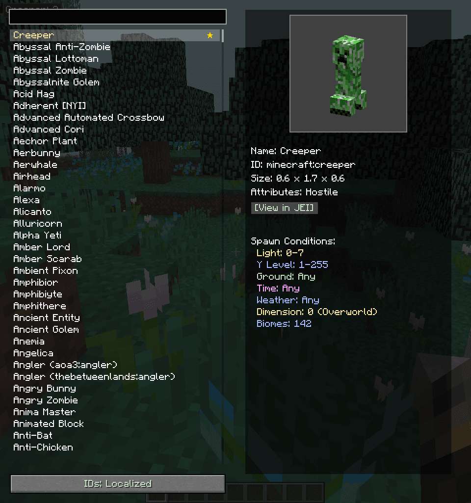 Super Mob Tracker screenshot