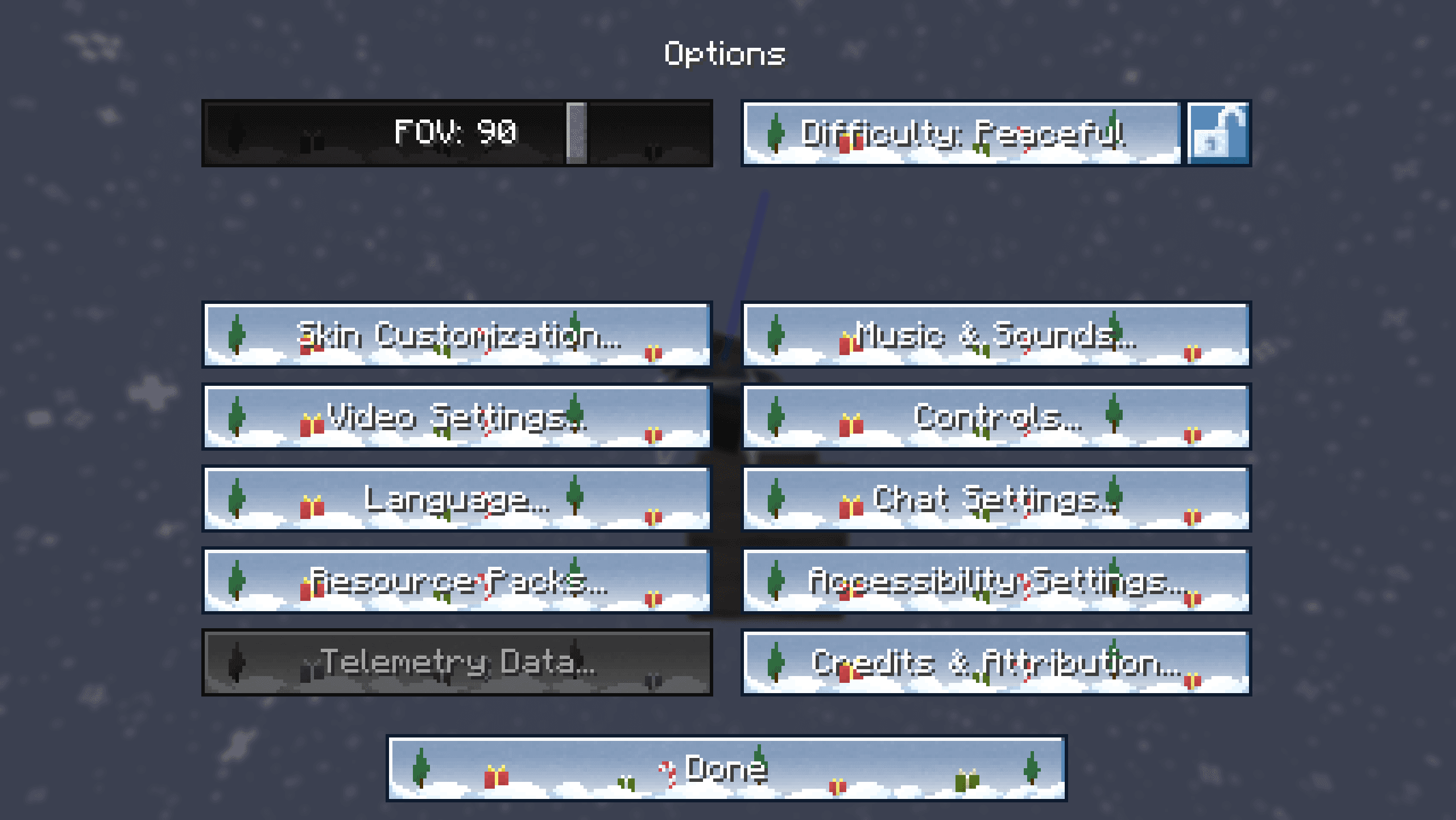 Winter GUI Pack screenshot