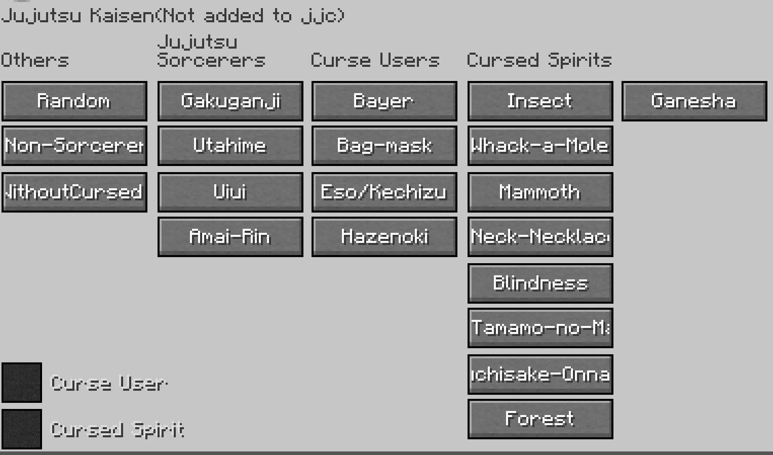 Jujutsu Craft V(JJCV) screenshot
