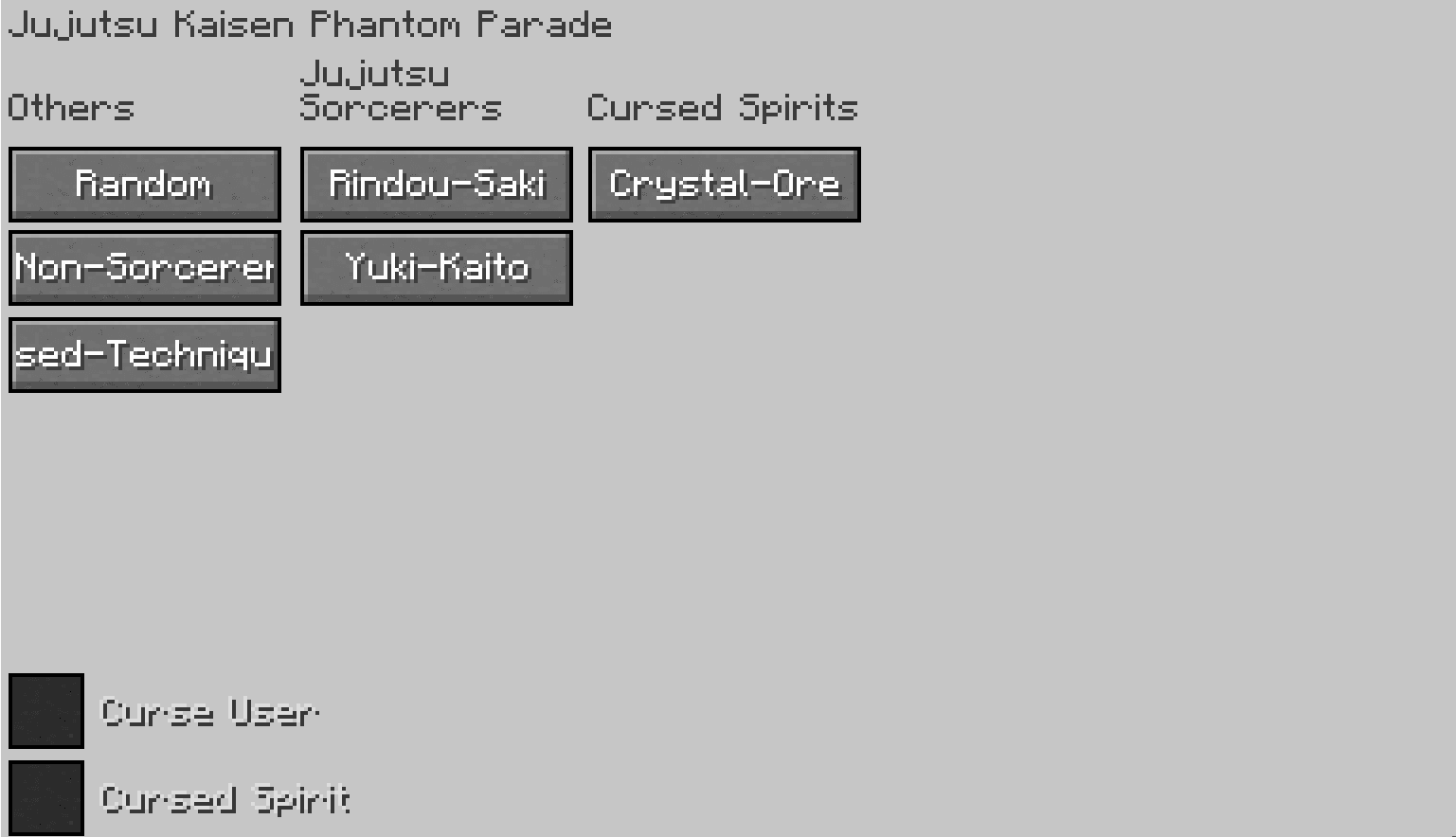 Jujutsu Craft V(JJCV) screenshot