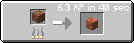 Efficient Raw Ore Blocks Smelting screenshot