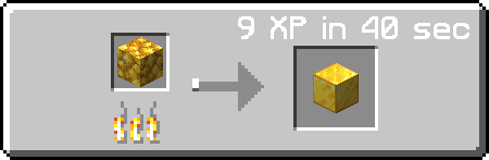 Efficient Raw Ore Blocks Smelting screenshot