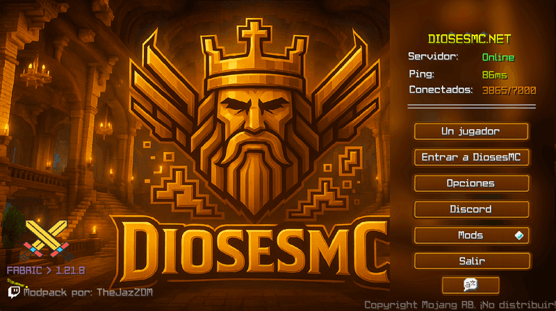 DiosesMC - Enhanced (Unofficial) - ExoTeam screenshot