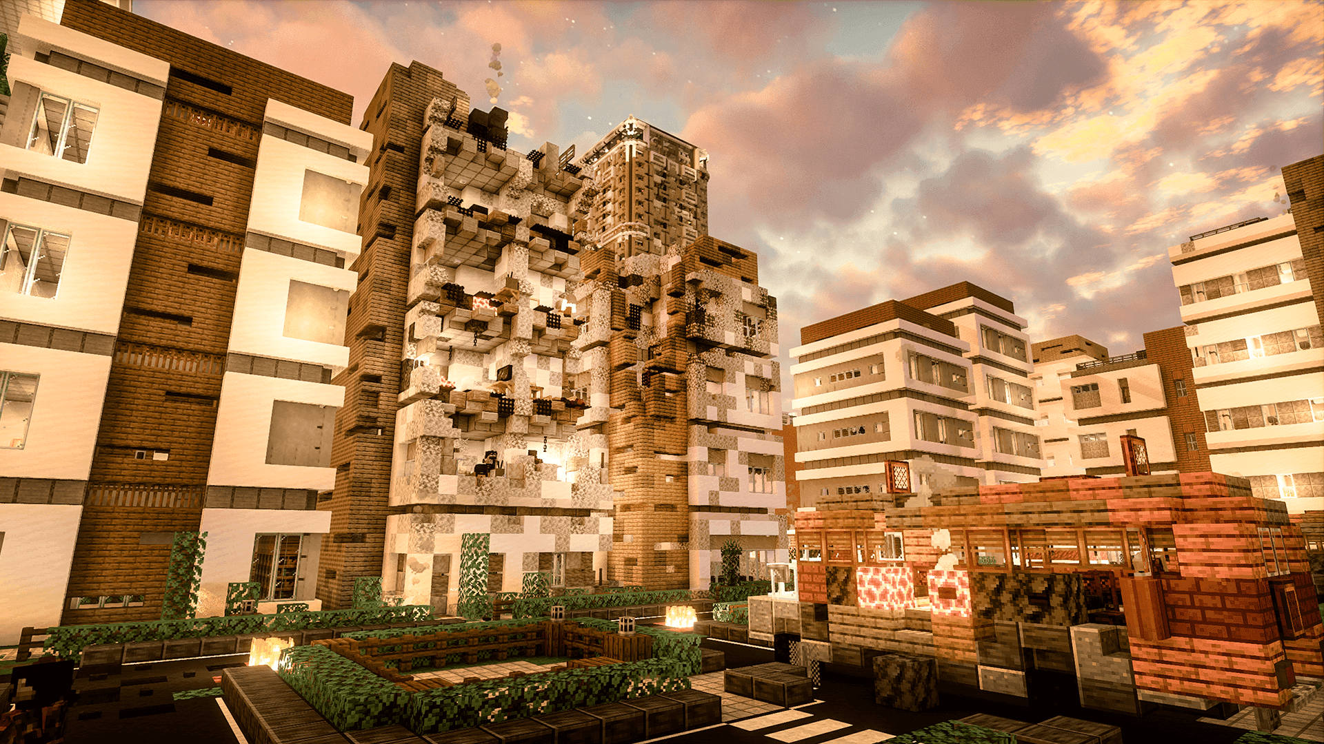 DeceasedCraft - Urban Zombie Apocalypse screenshot