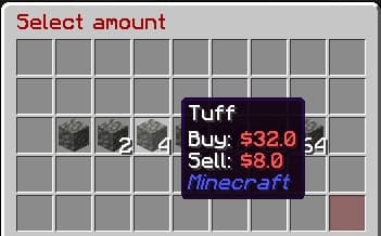 GUI Shop screenshot