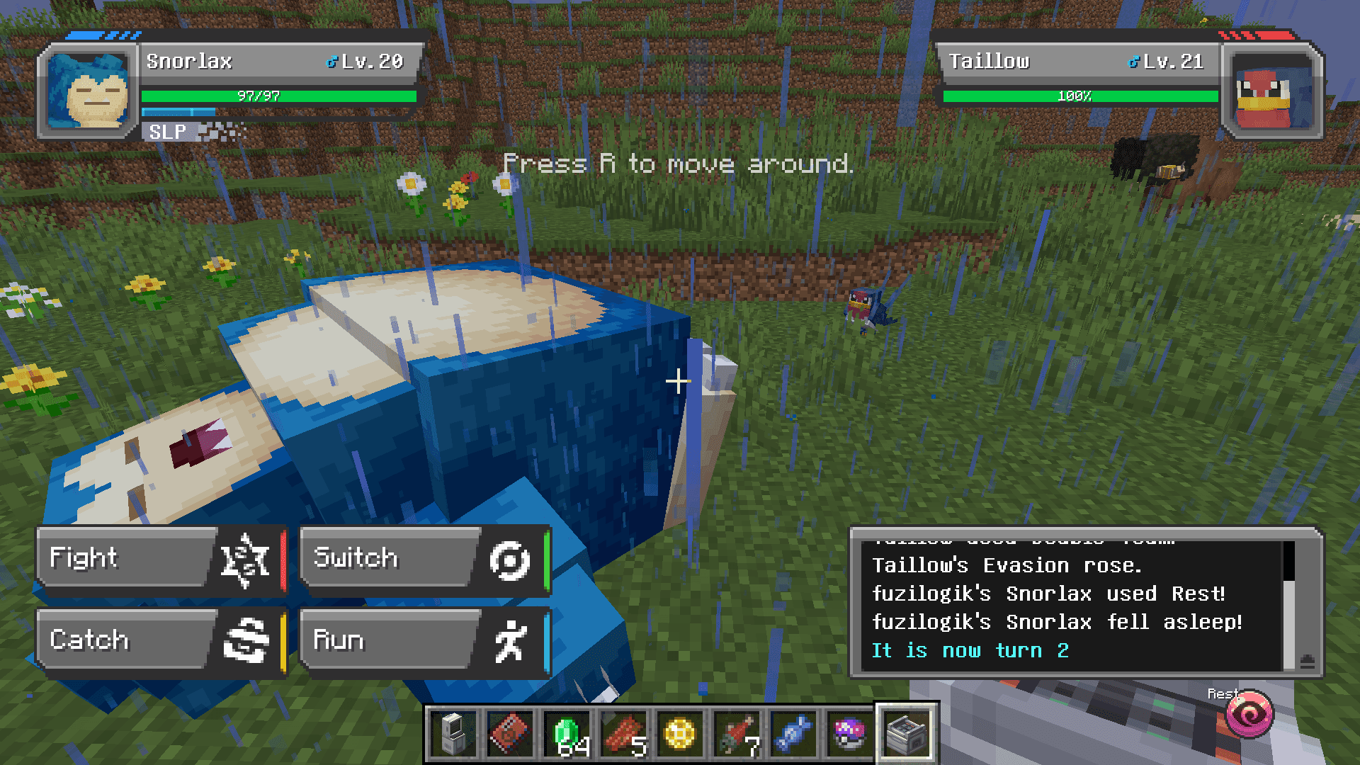 Cobblemon EXP Bar screenshot
