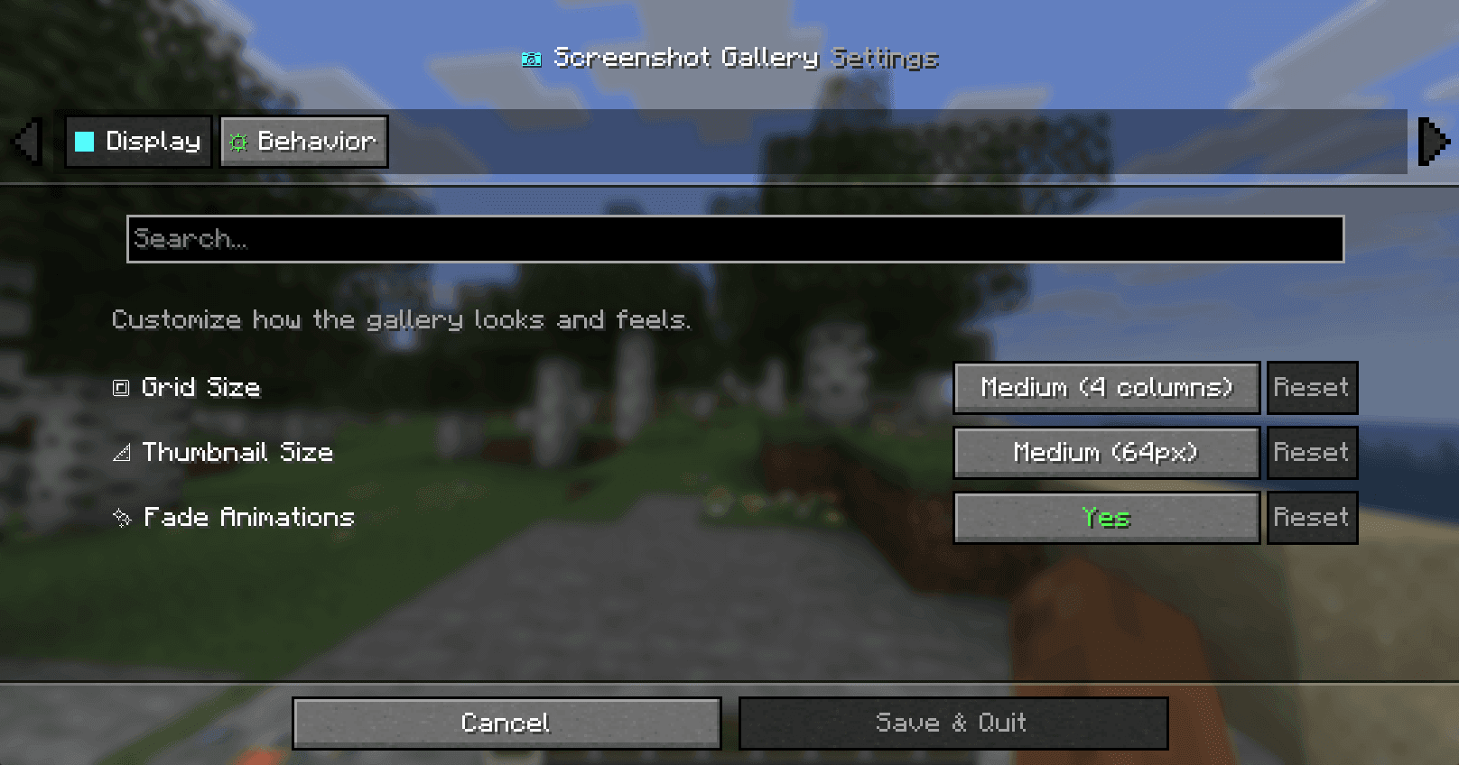 ScreenshotGallery Mod screenshot