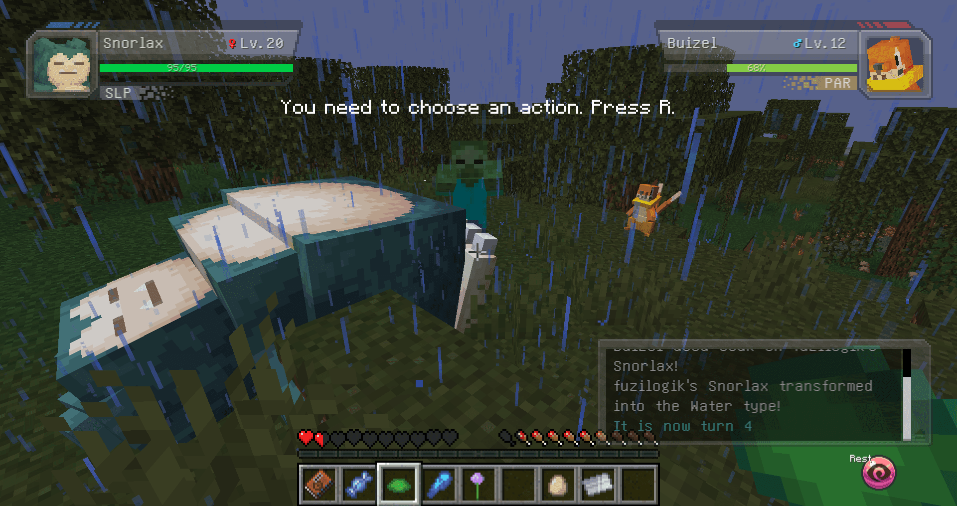 Cobblemon EXP Bar screenshot