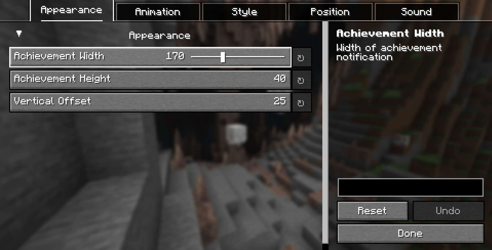 Achievement Style screenshot