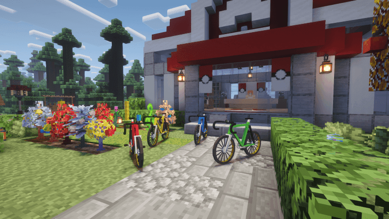 PokeBike [Cobblemon & Pixelmon Addon] screenshot