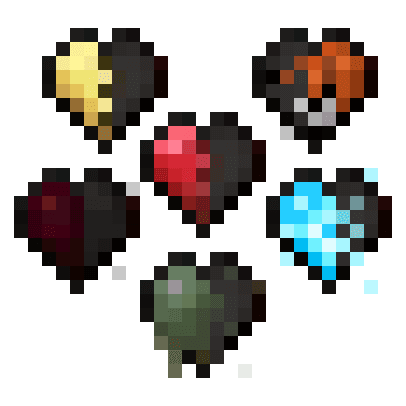 Fresh Hearts Health Bar HUD Hotbar screenshot