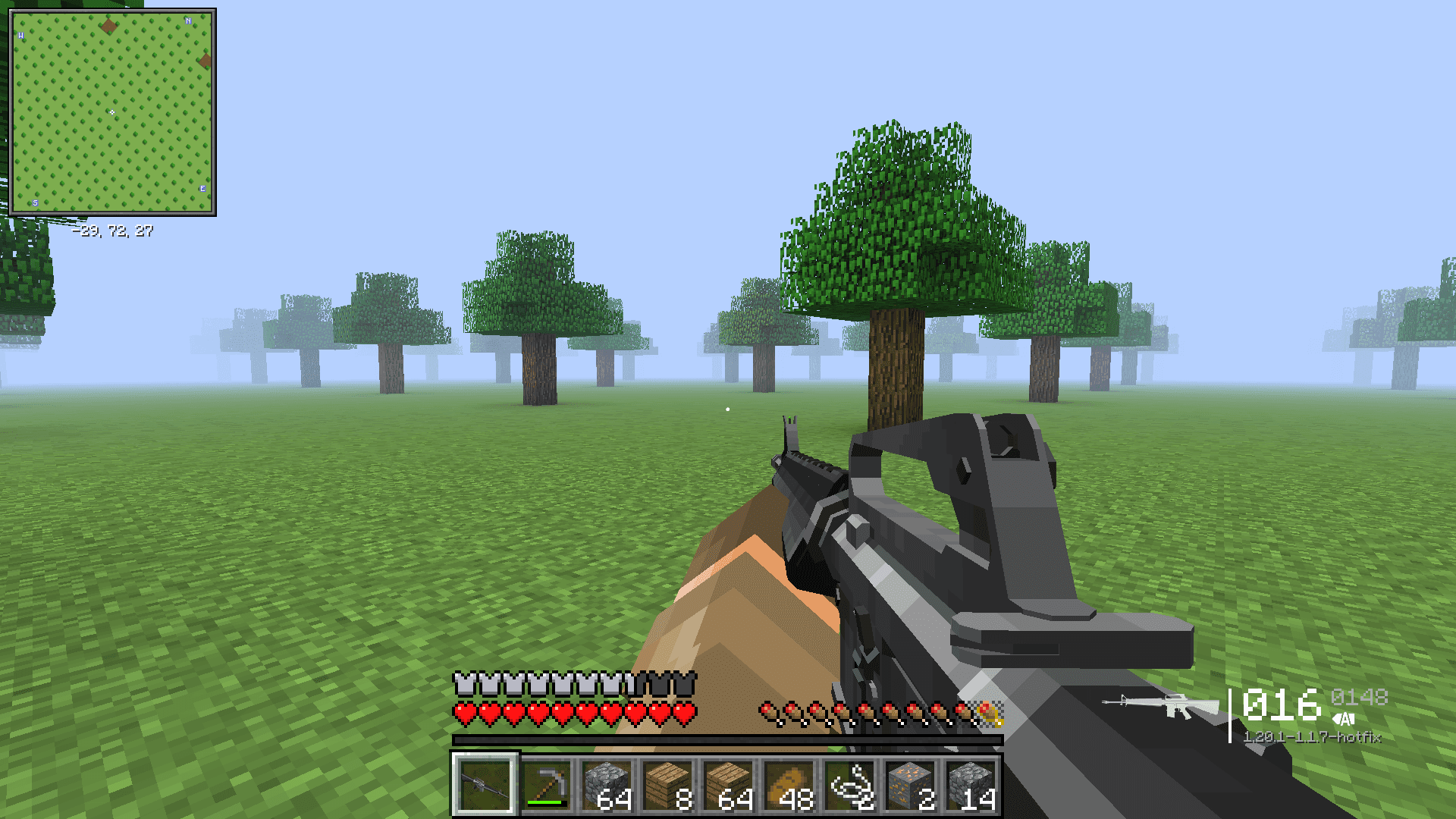 wonderland.jar with guns multiplayer screenshot