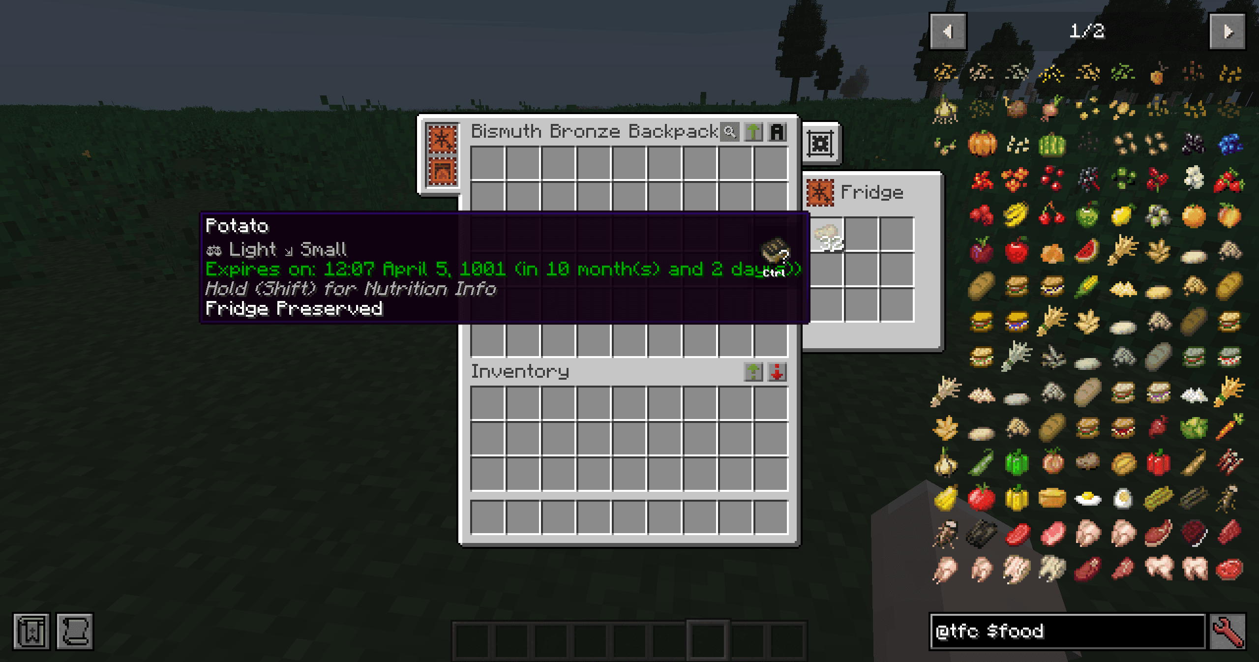 TFC Sophisticated Backpacks Upgrade screenshot