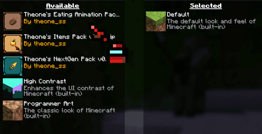 Theone's Eating Animation Pack screenshot