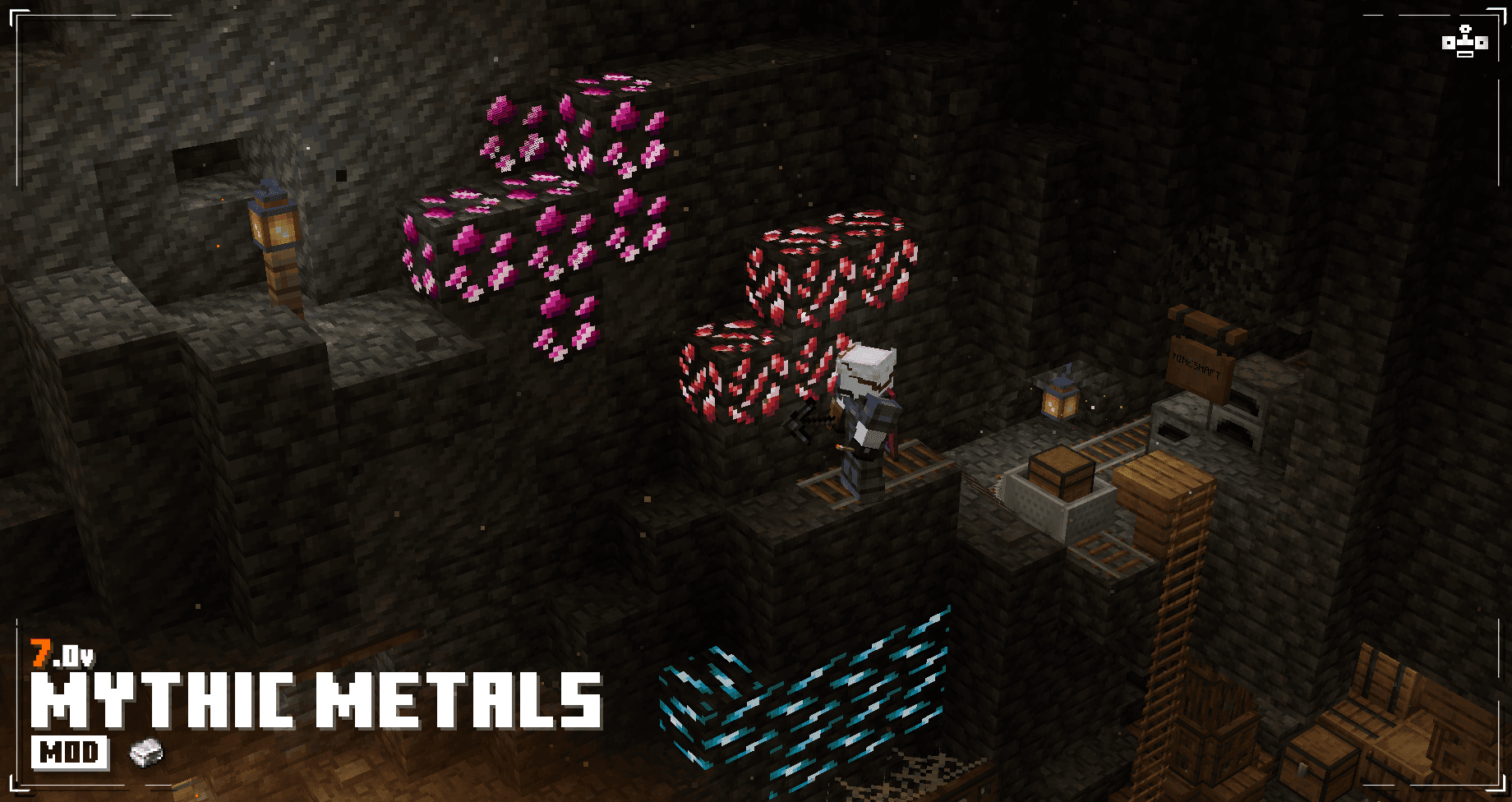 Glowing Ores! - Borderless Edition screenshot
