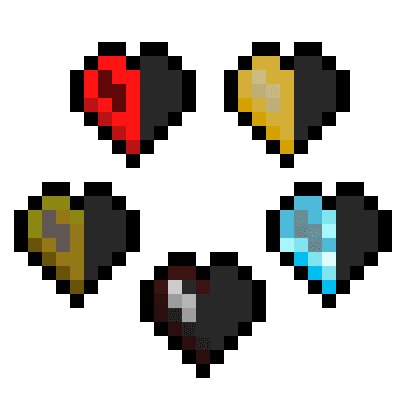 Fake Hardcore Hearts/Health screenshot