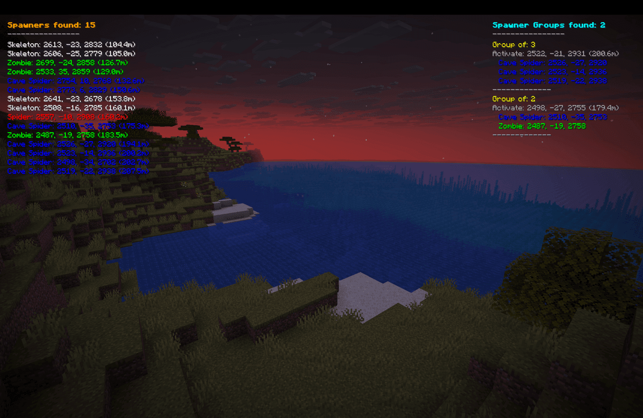 SpawnerFinder screenshot