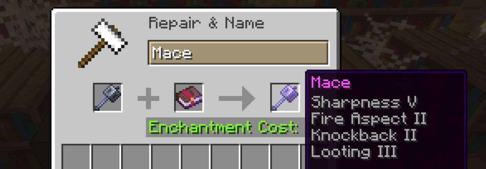 Expanded Mace Enchantings screenshot