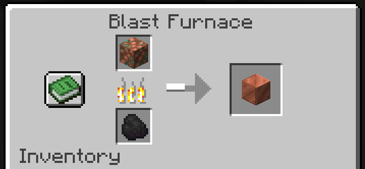 Raw Blasting Blocks Recipe screenshot