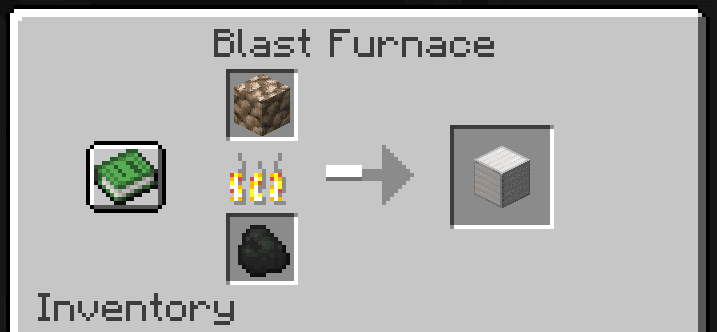 Raw Blasting Blocks Recipe screenshot