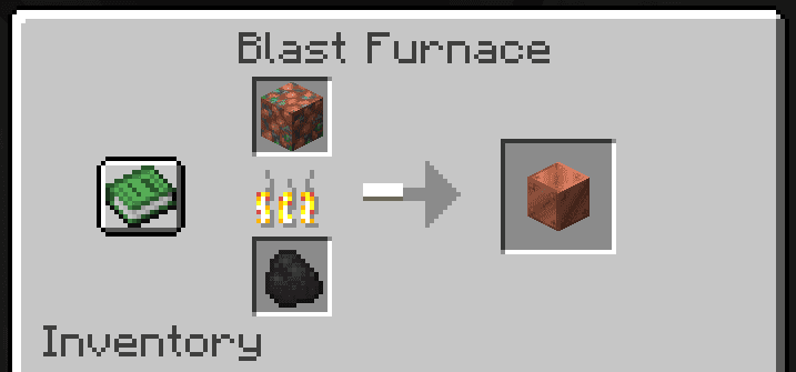 Raw Blasting Blocks Recipe screenshot
