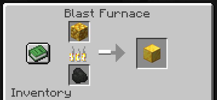 Raw Blasting Blocks Recipe screenshot