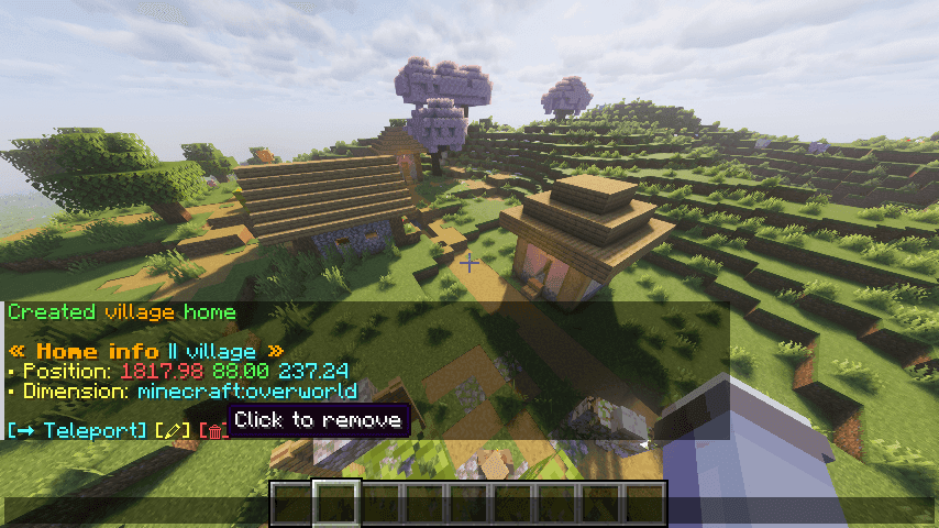 Helpful Commands screenshot