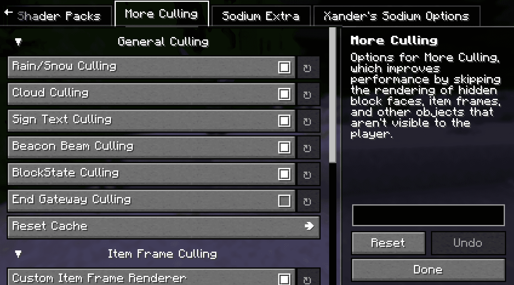 Xander's Sodium Options: Continued screenshot