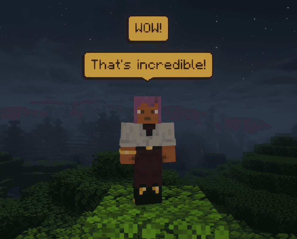 Chat Bubbles  - Neoforge screenshot