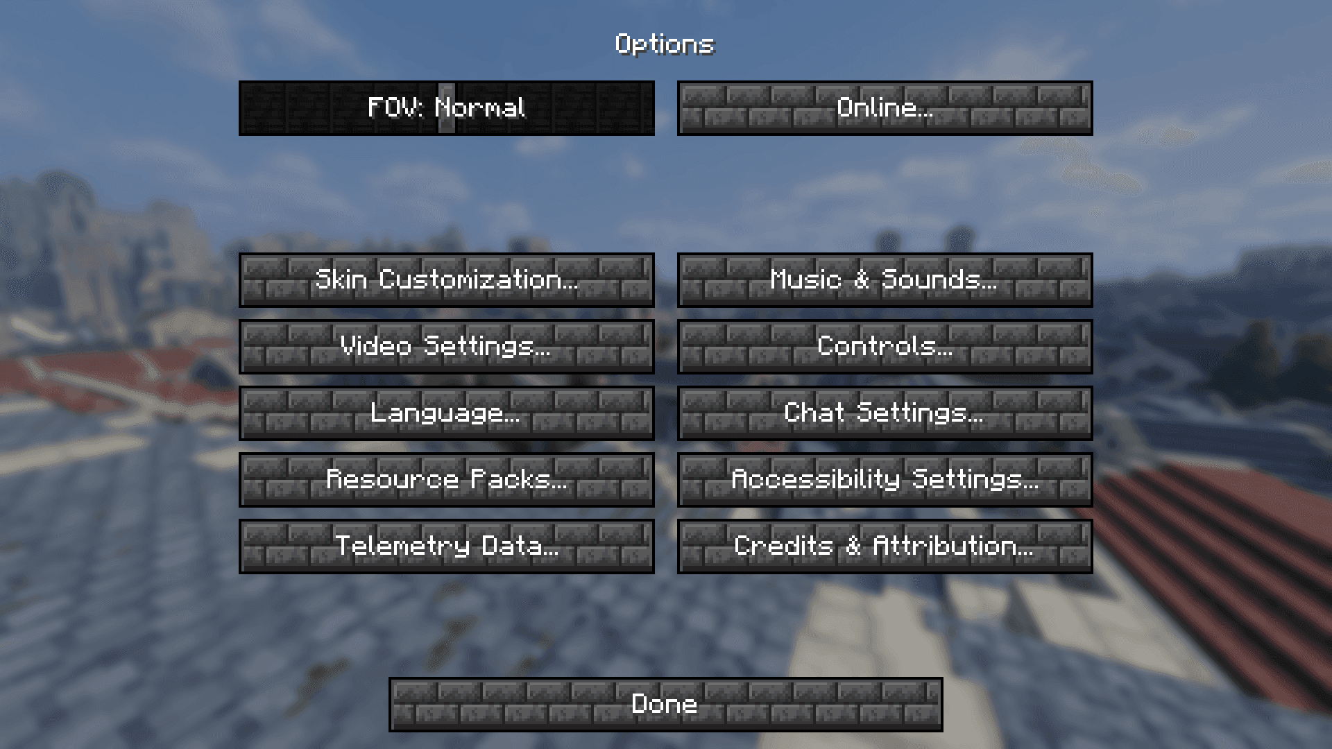 Medieval Menu screenshot