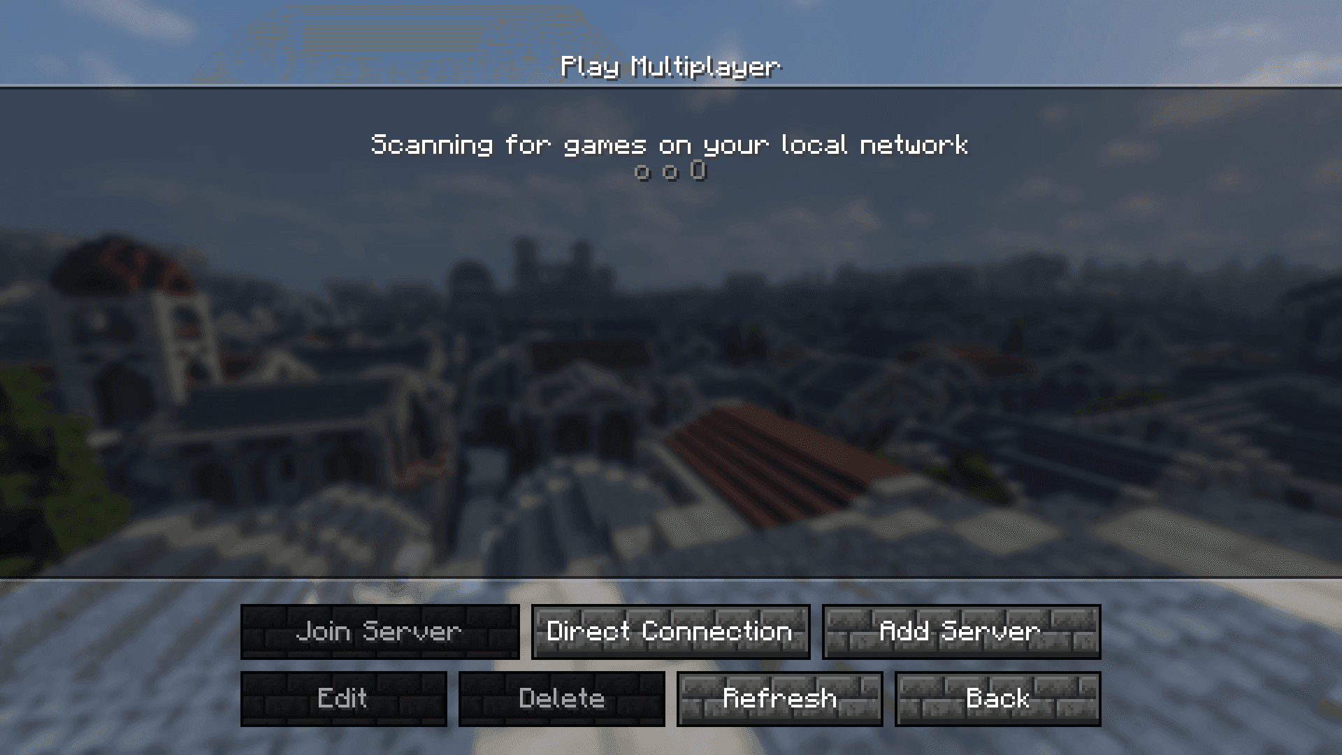 Medieval Menu screenshot